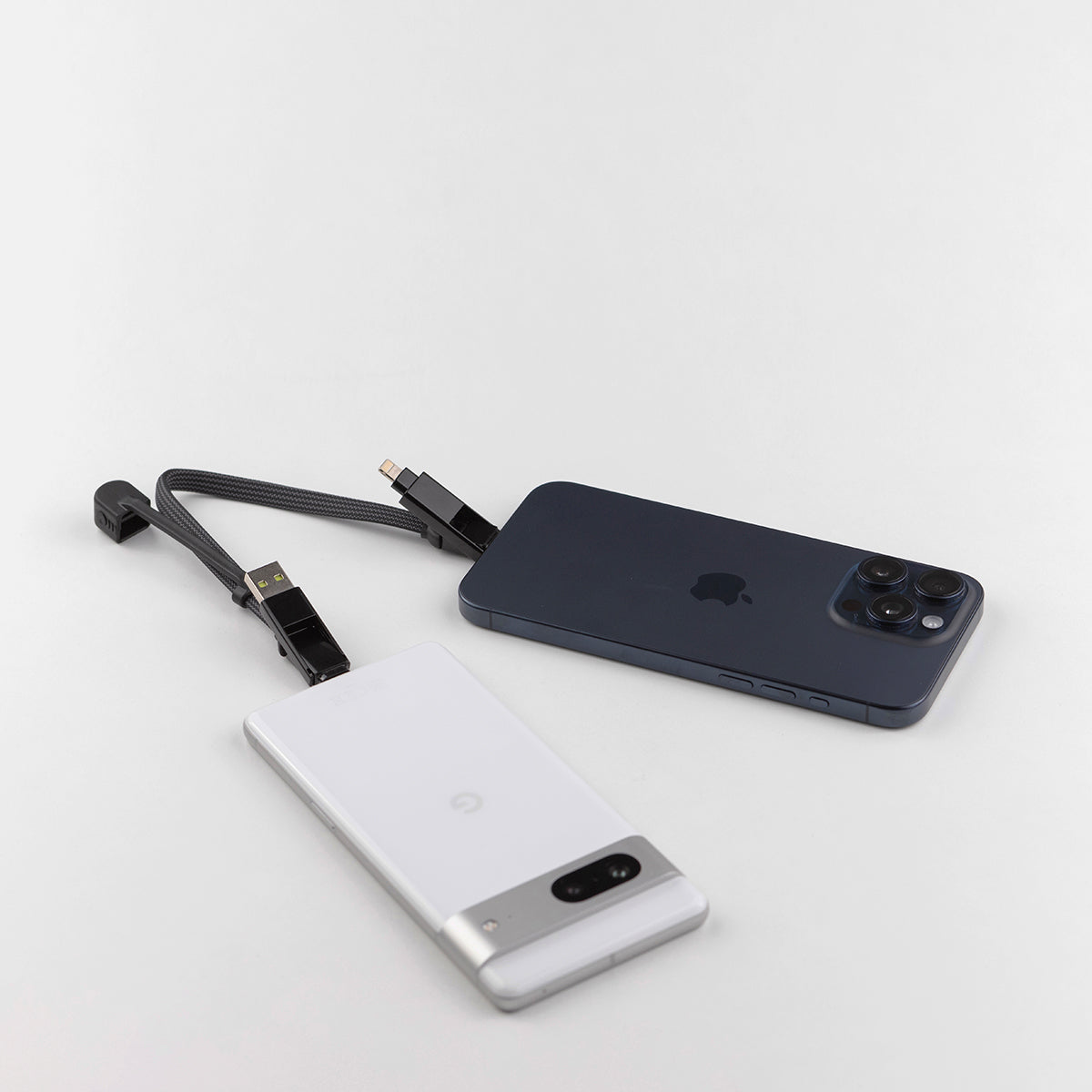 Rolling Square inCharge XL100W 6 in 1 Travel Charging Cable - 30cm - Urban Black