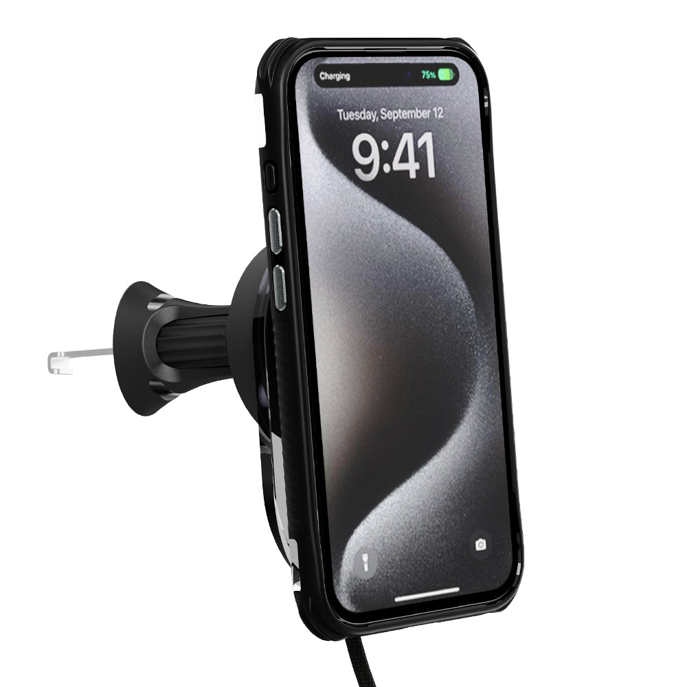 EFM Qi2 Wireless Car ChargerWith 20W Power Supply and 1M Cable