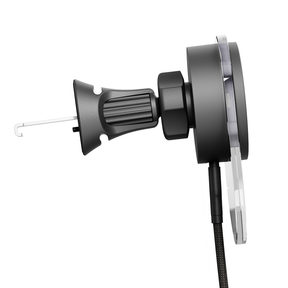 EFM Qi2 Wireless Car ChargerWith 20W Power Supply and 1M Cable