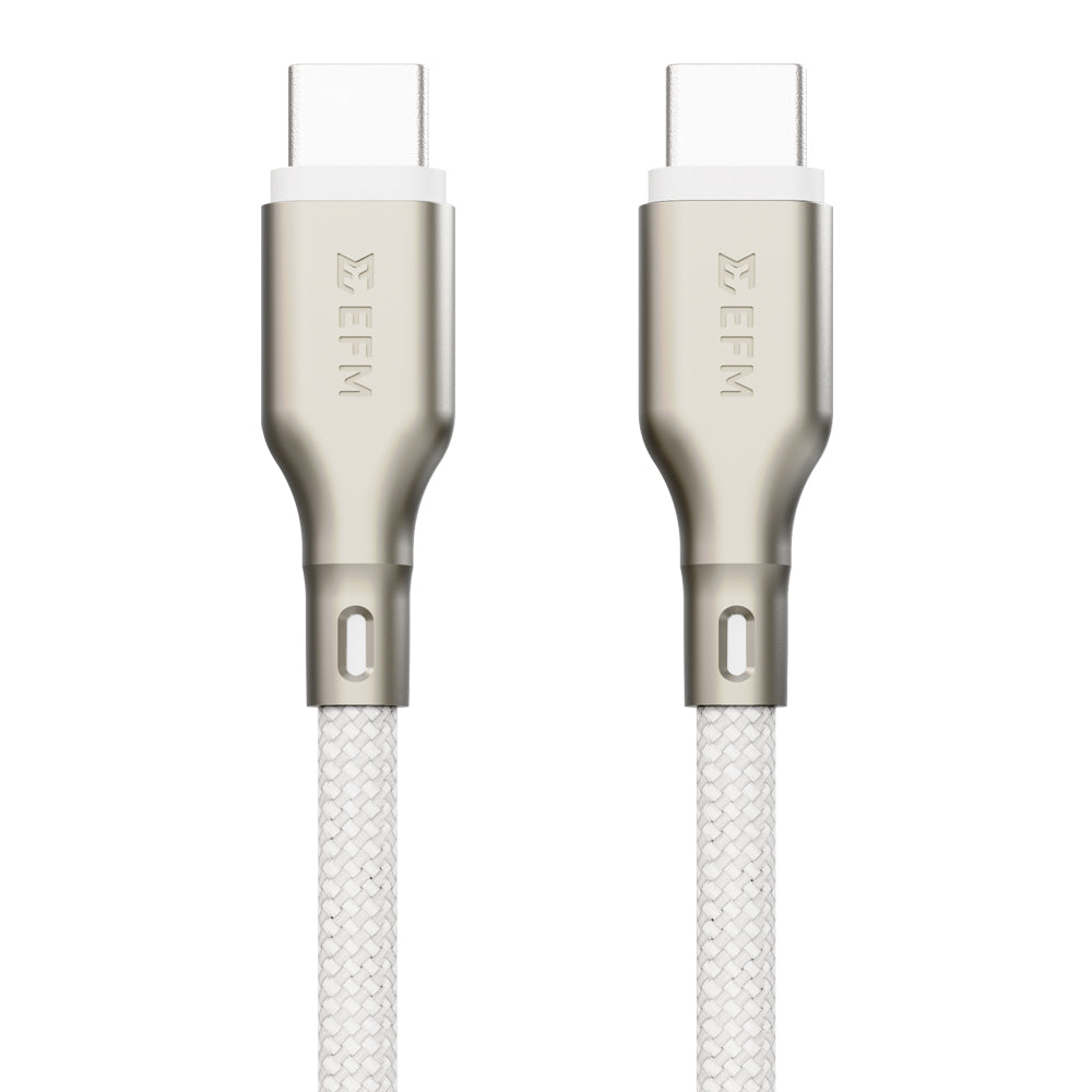 EFM USB-C to USB-C Pro Power and Data CableWith Aramid Fibre Reinforcement 1M