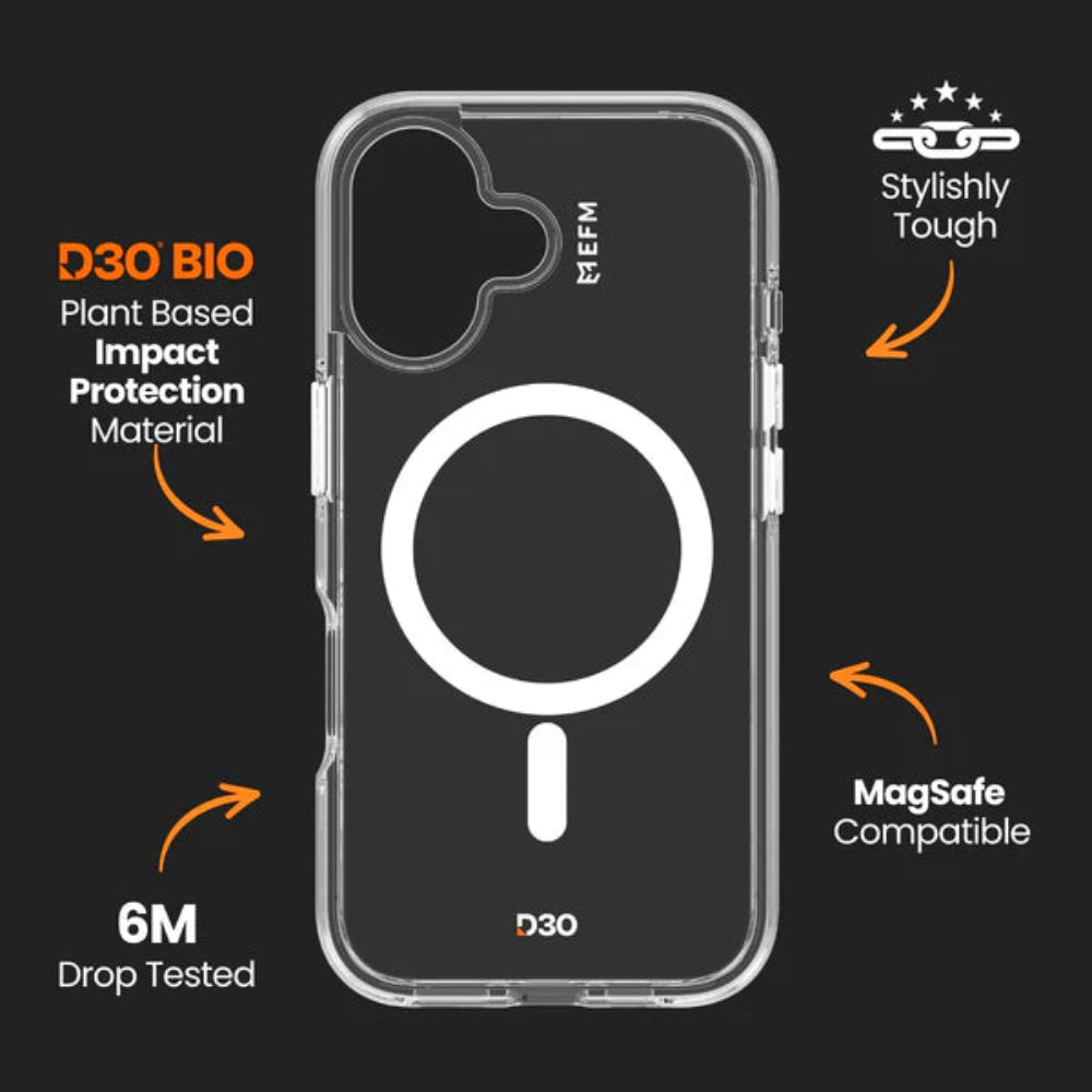 EFM Aspen Case with D3O Bio for iPhone 16 Series