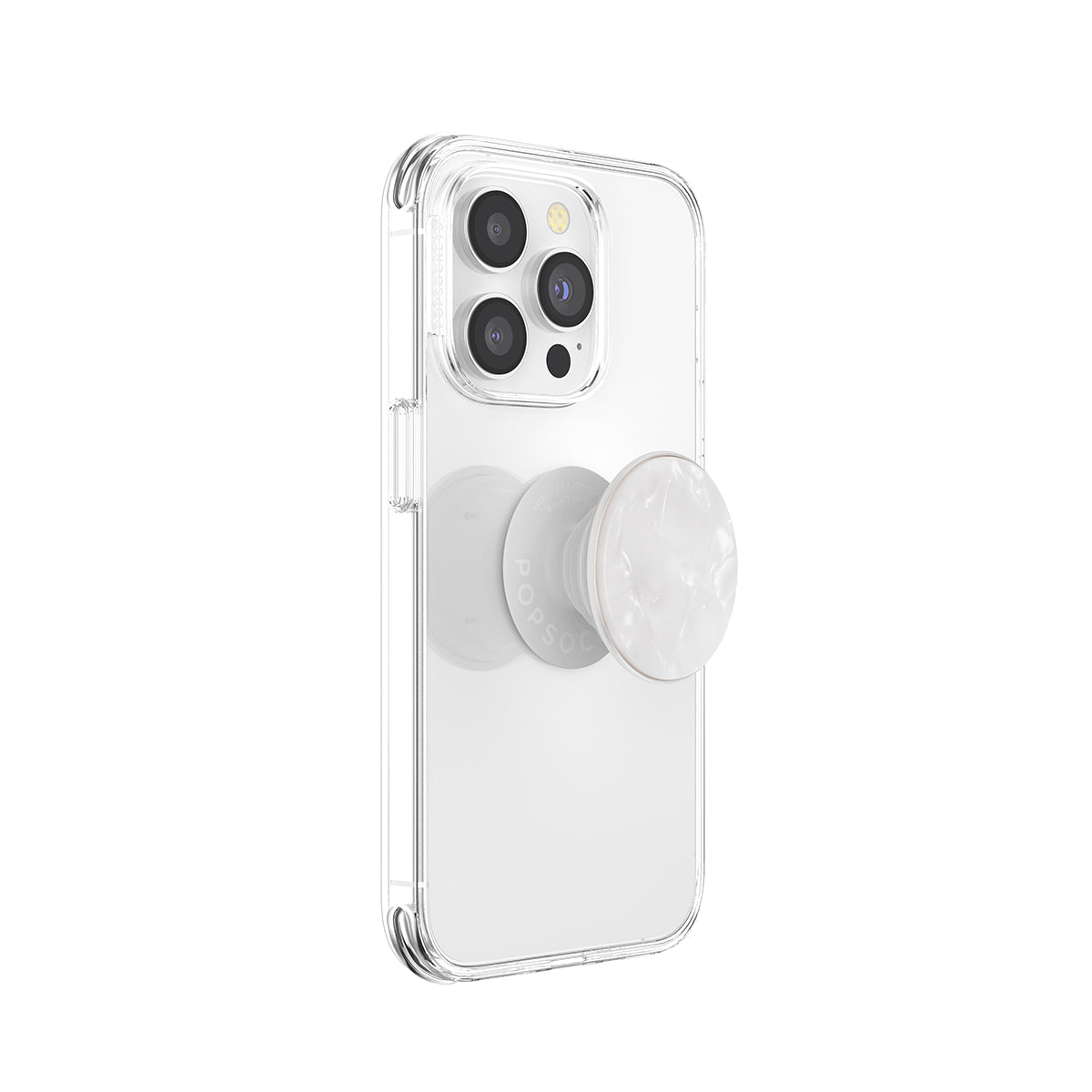 PopSockets PopGrip Premium (Gen 2)Acetate Pearl White