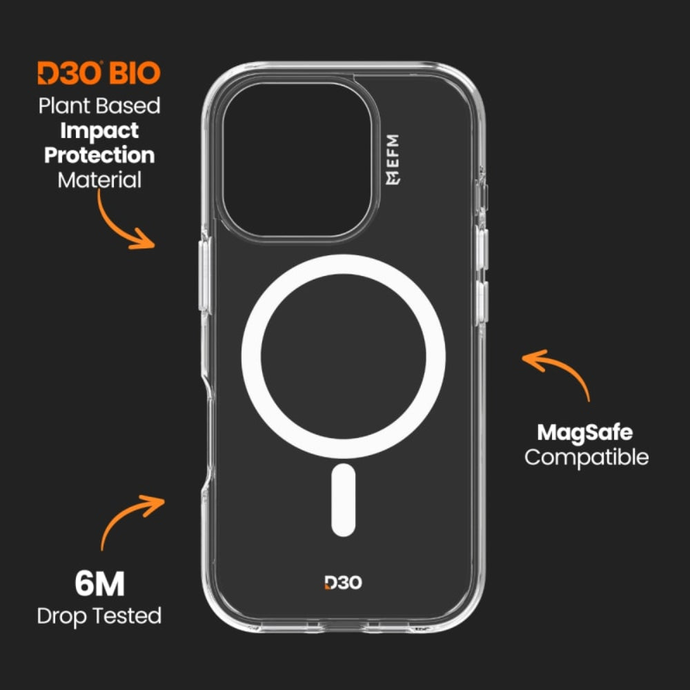 EFM Aspen Case with D3O Bio for iPhone 16 Series