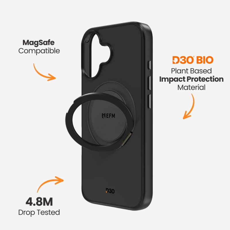 EFM Alta Case with D3O Bio for iPhone 16, 17 Series