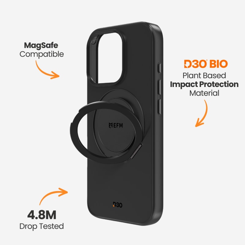 EFM Alta Case with D3O Bio for iPhone 16, 17 Series