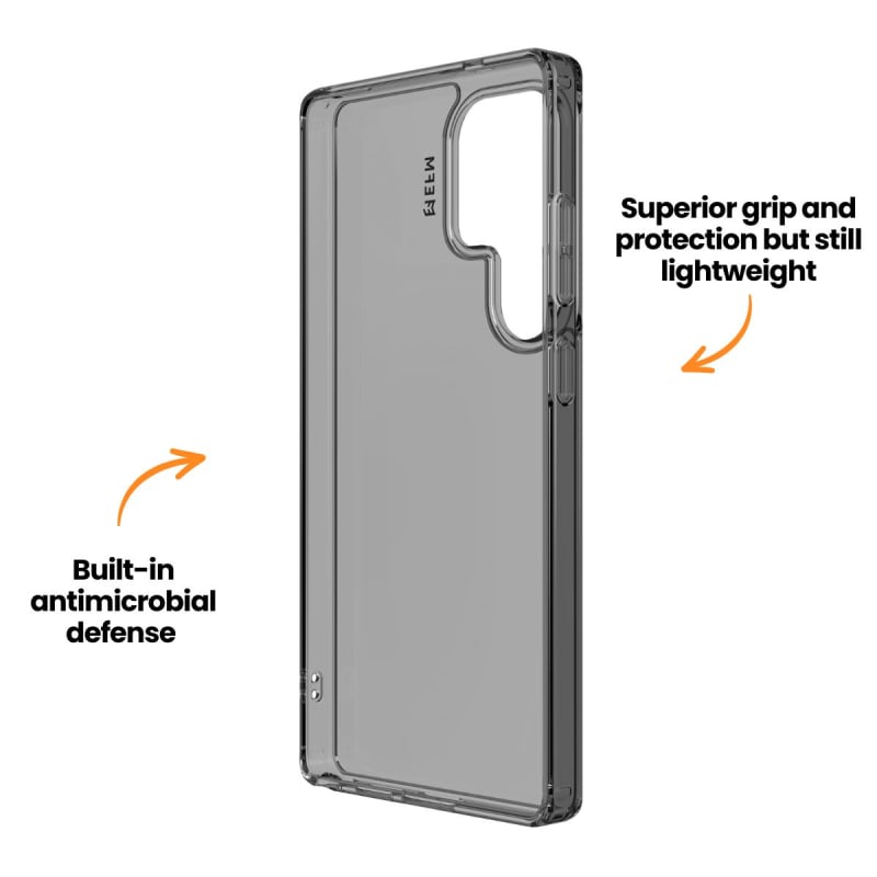 EFM Zurich Case Armour For Samsung Galaxy S25 Ultra - Smoke Black