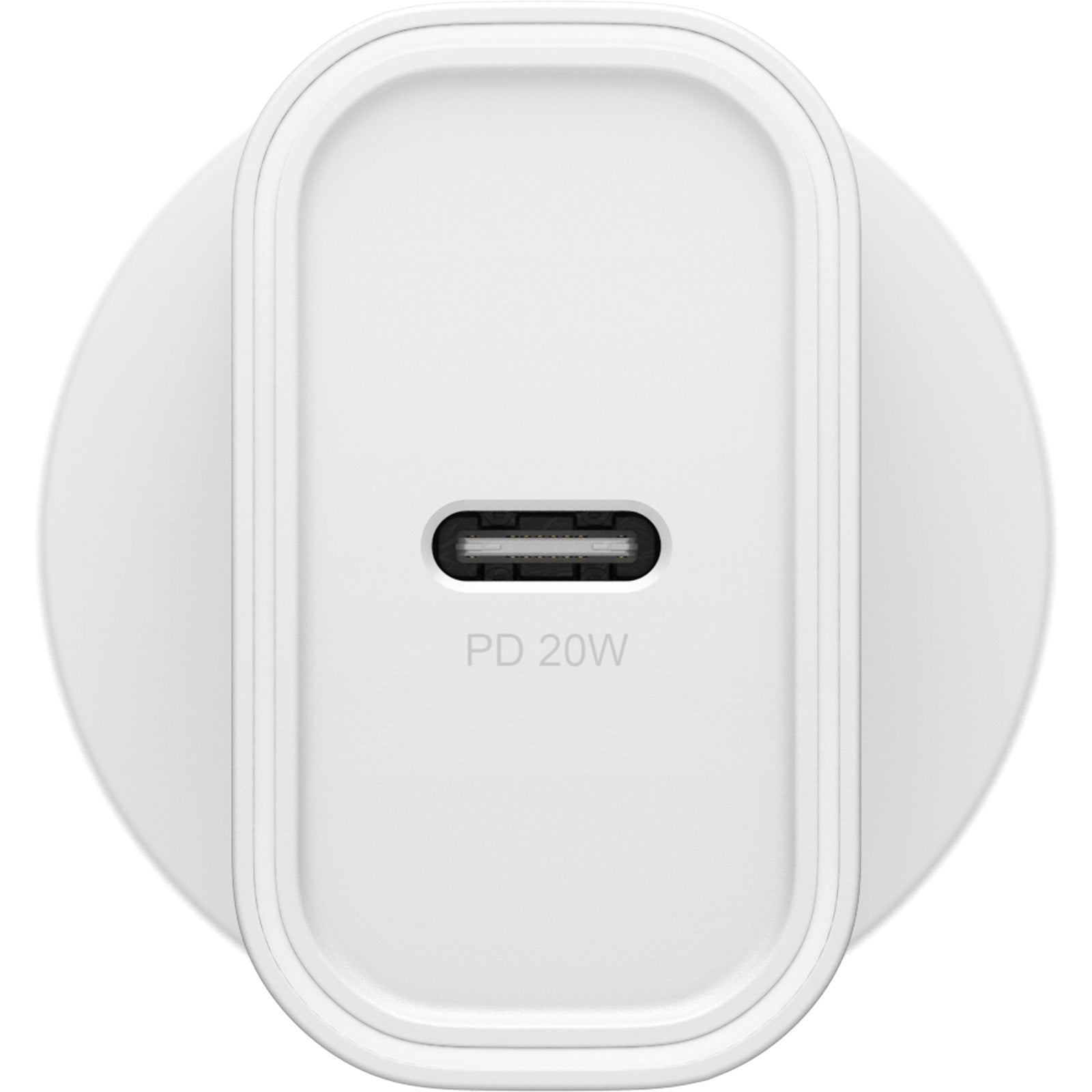 OtterBox 20W Wall Charger With USB-C and Power Delivery - White