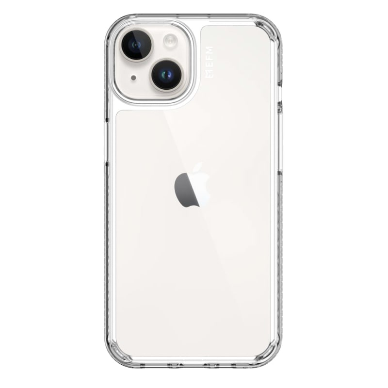 EFM Zurich Case Armour for iPhone Series – Clear & Black