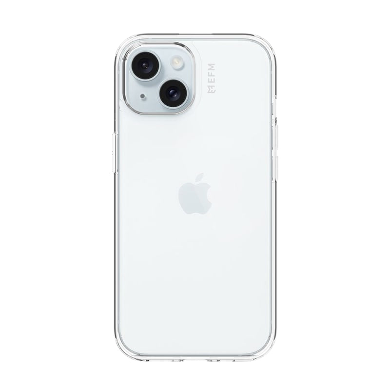 EFM Zurich Case Armour for iPhone Series – Clear & Black