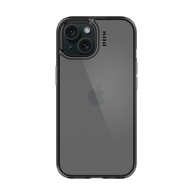 EFM Zurich Case Armour for iPhone Series – Clear & Black