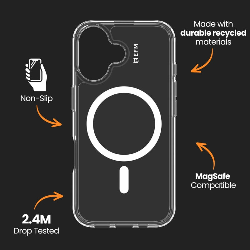 EFM Zurich Shockproof Slim Case for iPhone 16 and 17 Series