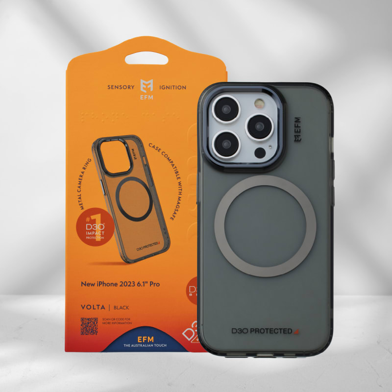EFM Volta Shockproof Case Armour D3O BIO for iPhone 15 Series