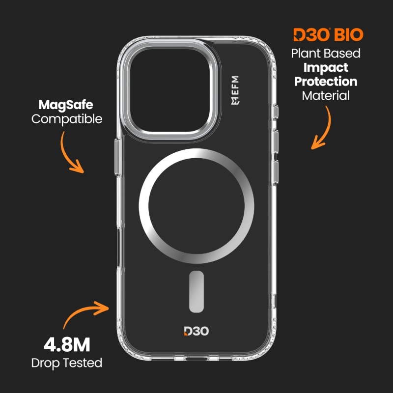 EFM Volta Case with D3O Bio for iPhone 16 & 17  Series