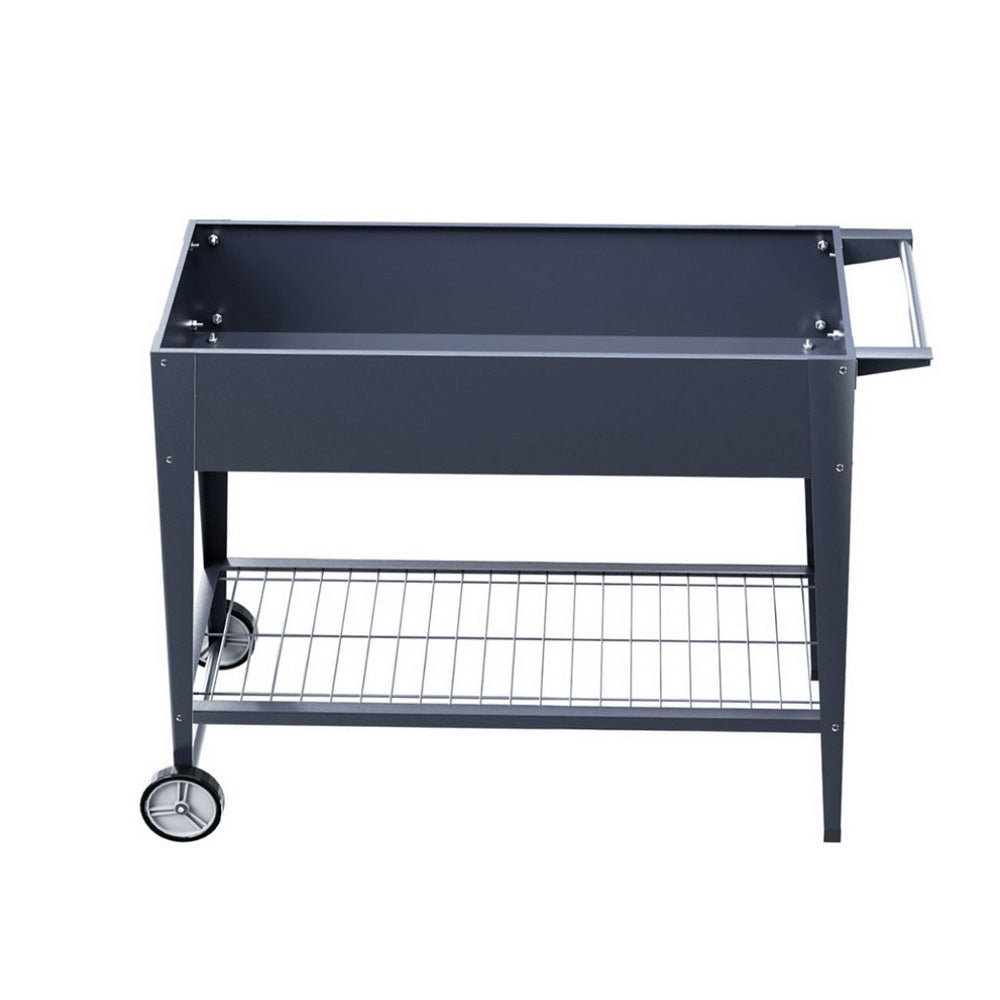 Green Fingers Raised Garden Bed x2 Elevated Planter Box Raised Container Herb