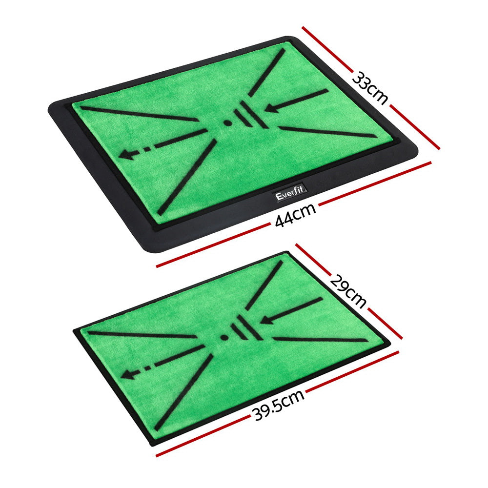 Everfit Golf Hitting Mat Training Swing Path Feedback Detection Batting