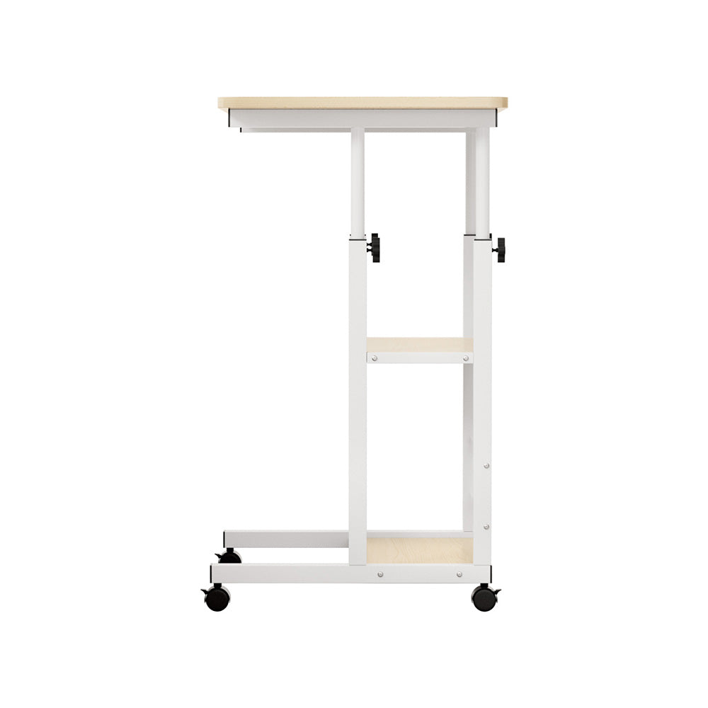 Artiss Laptop Desk Height Adjustable Mobile Workstation Computer Desks 60CM