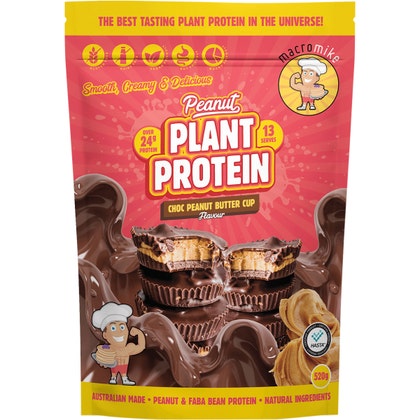 Macro Mike Plant-Based Protein Powder with Peanut, Faba Bean & Pea Protein
