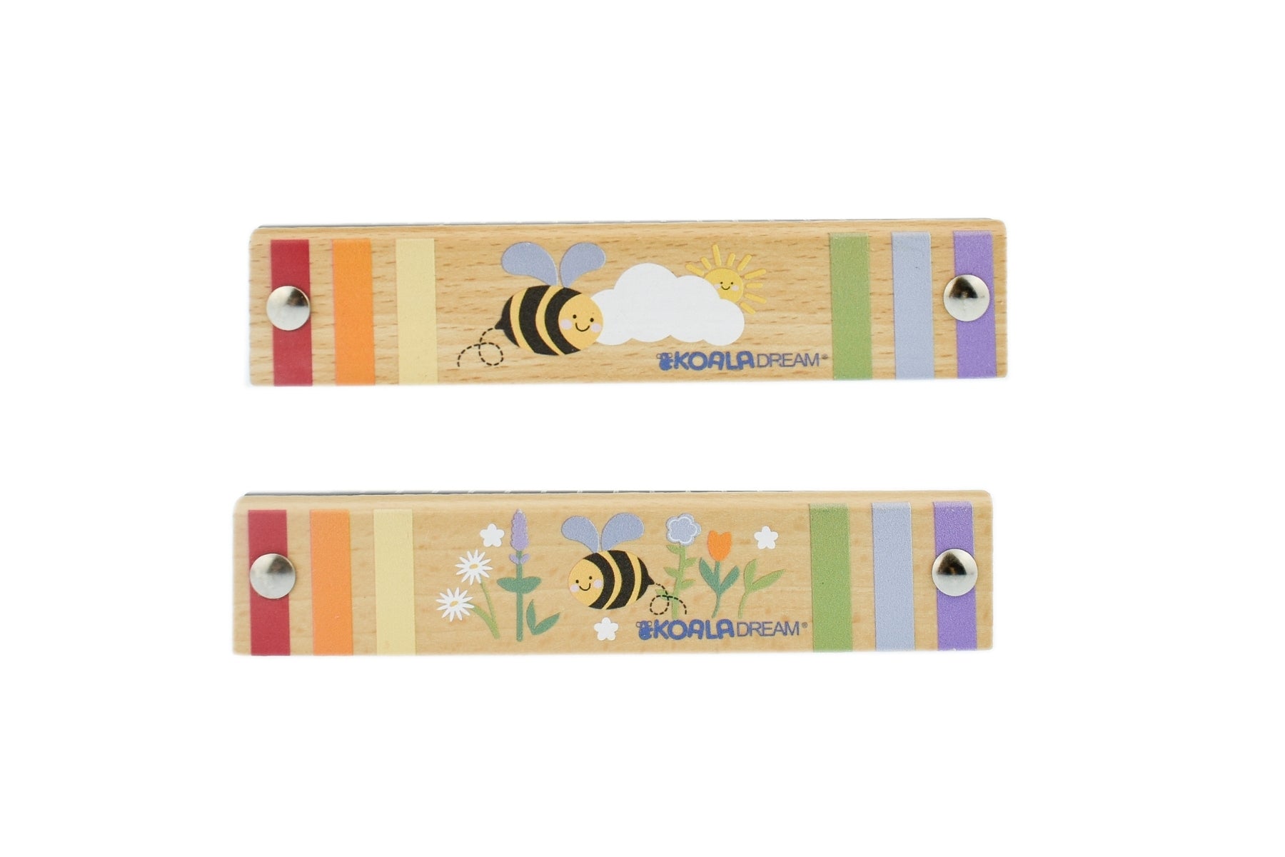 Koala Dream Buzzy Days Bee Harmonicas Pack of 12 – Musical Toy for Kids