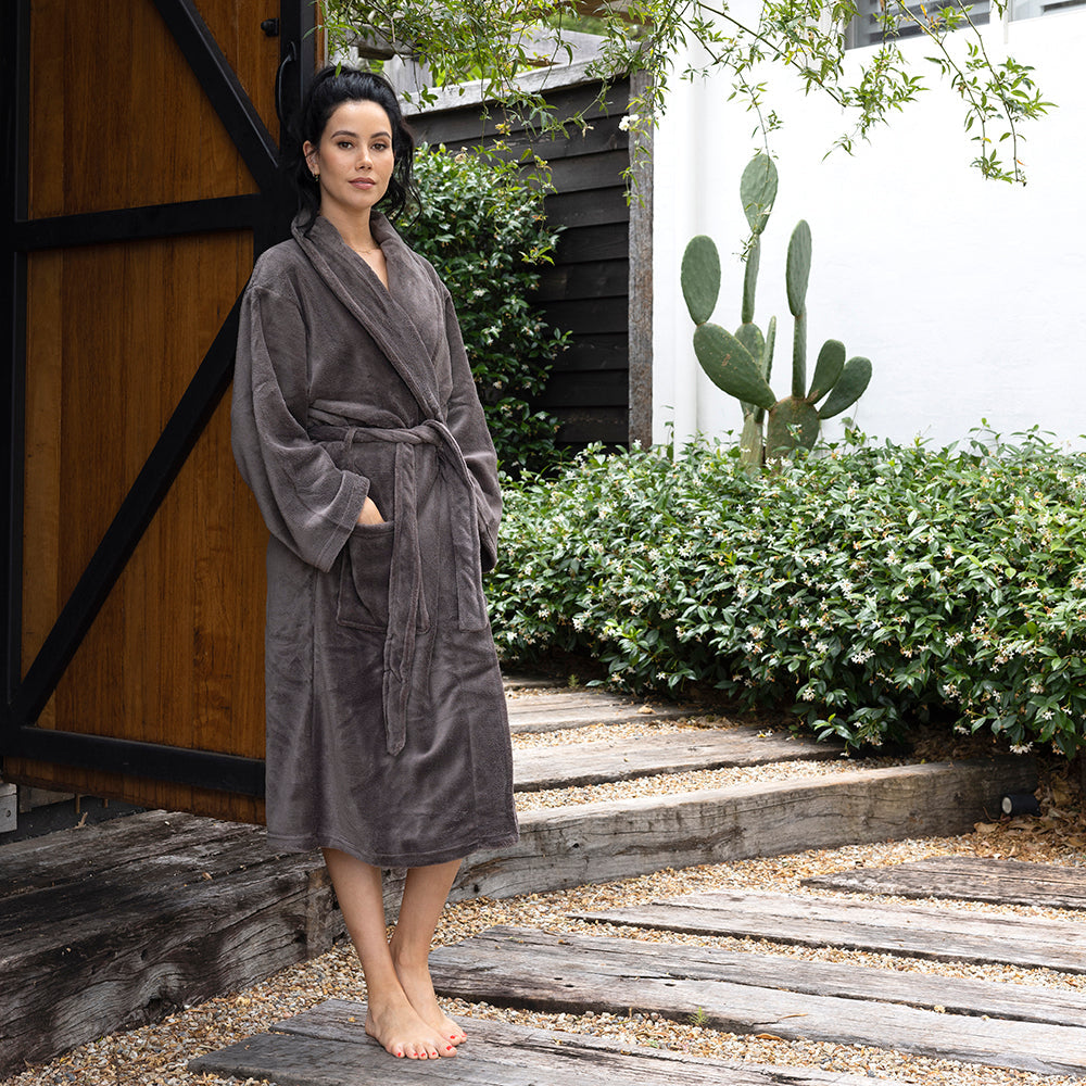 Bambury Microplush Bath Robe