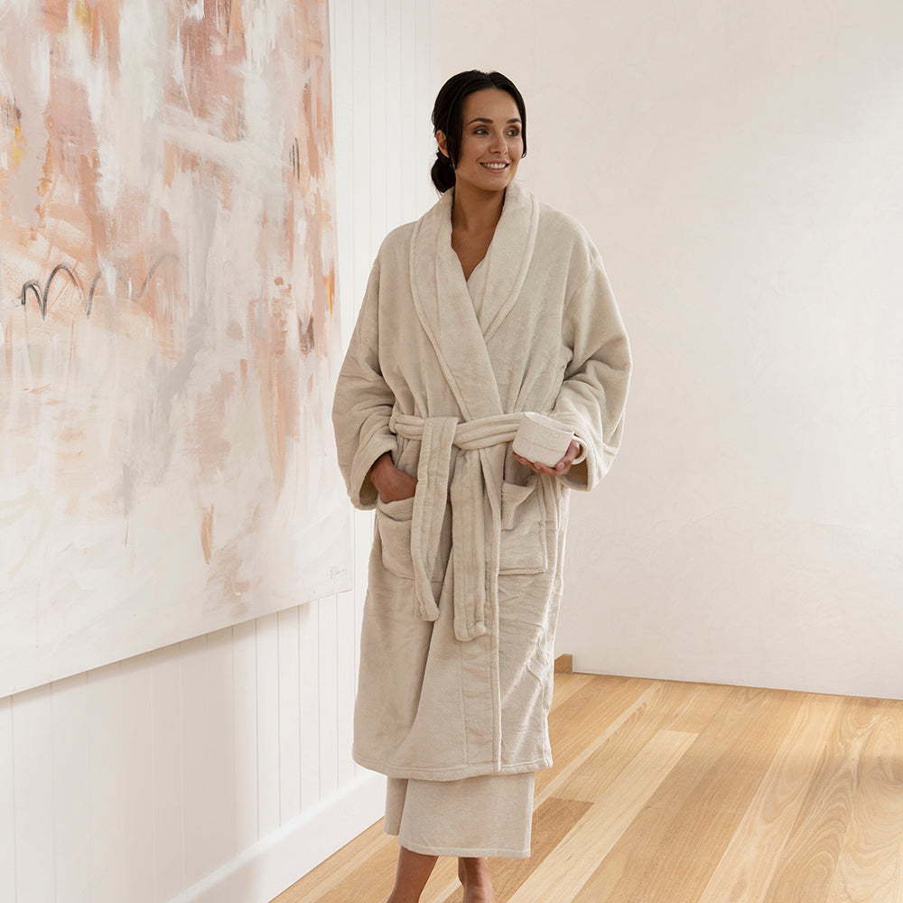 Bambury Microplush Bath Robe