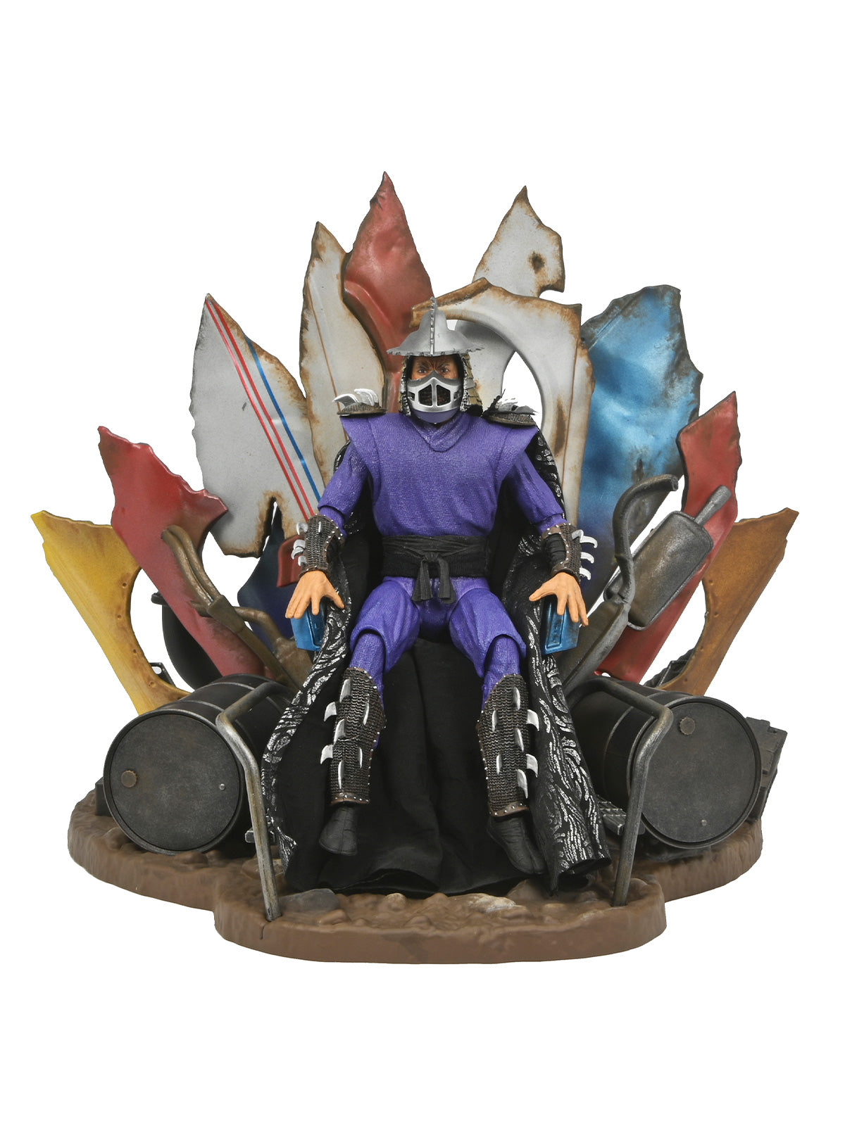 TMNT Shredder’s Throne Diorama NECA Secret of the Ooze Display Set