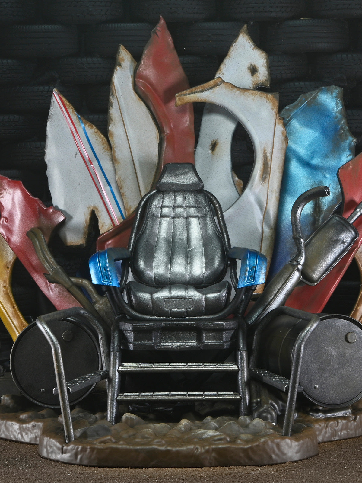 TMNT Shredder’s Throne Diorama NECA Secret of the Ooze Display Set