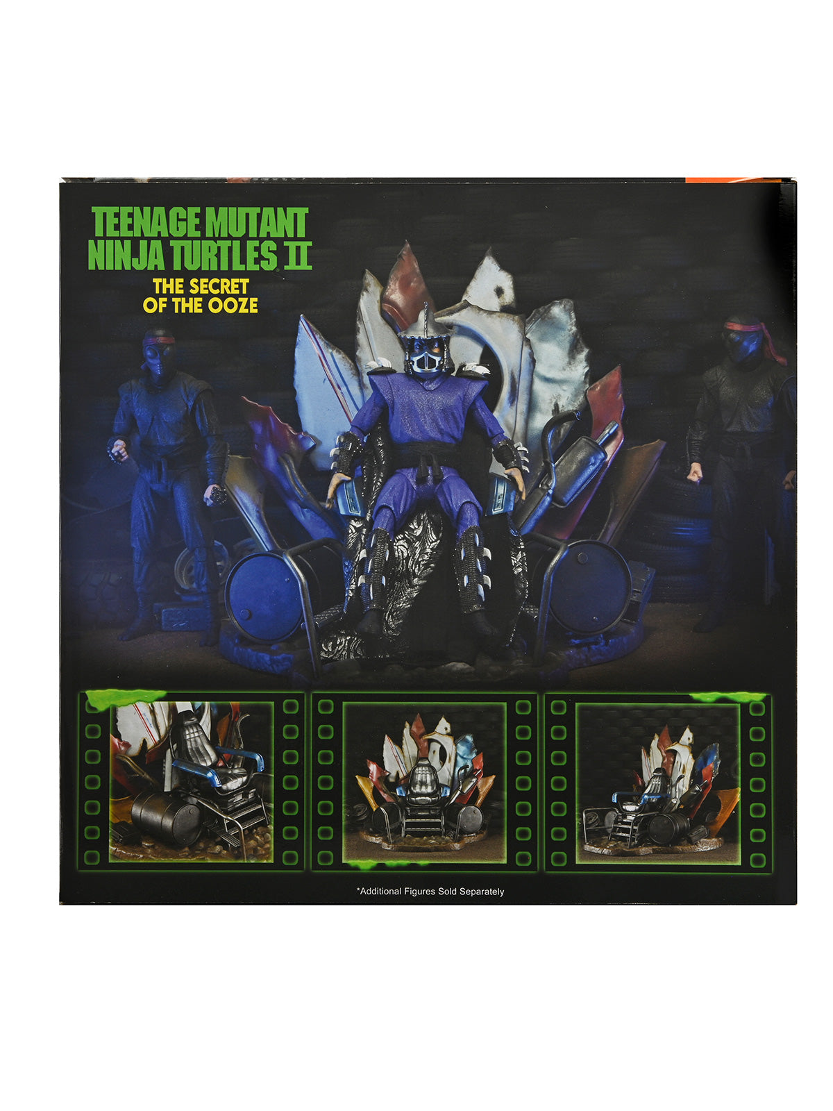 TMNT Shredder’s Throne Diorama NECA Secret of the Ooze Display Set
