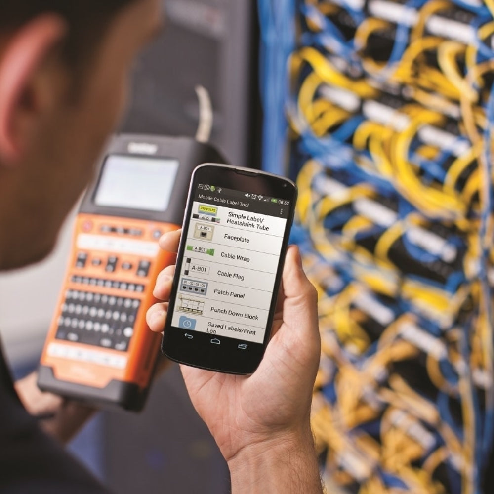 Brother Industrial Handheld Label Printer