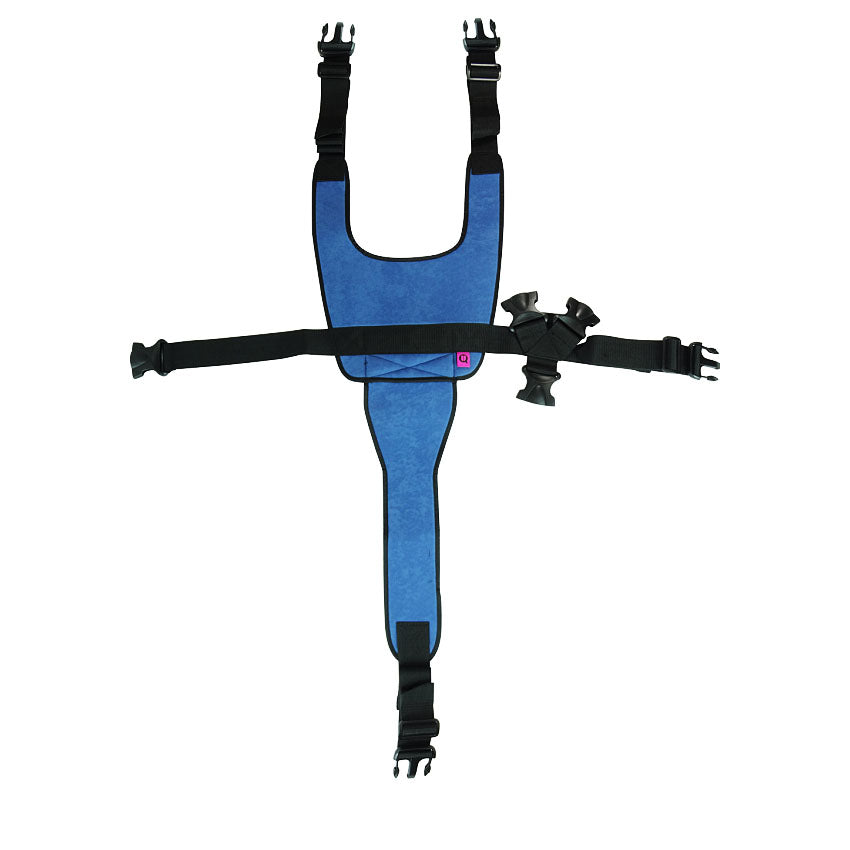 Perineal Wheelchair Belt with Padded Support Vest