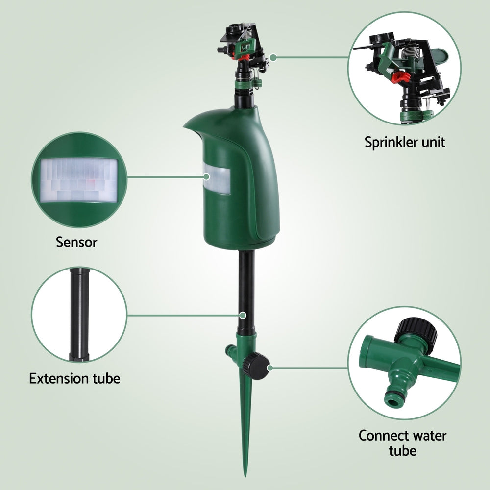 Gardeon Snake Repeller Outdoor Water Sprinkler Animal Deterrent