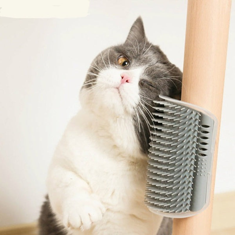 Hansona 2PCs Pet Self Grooming Brush