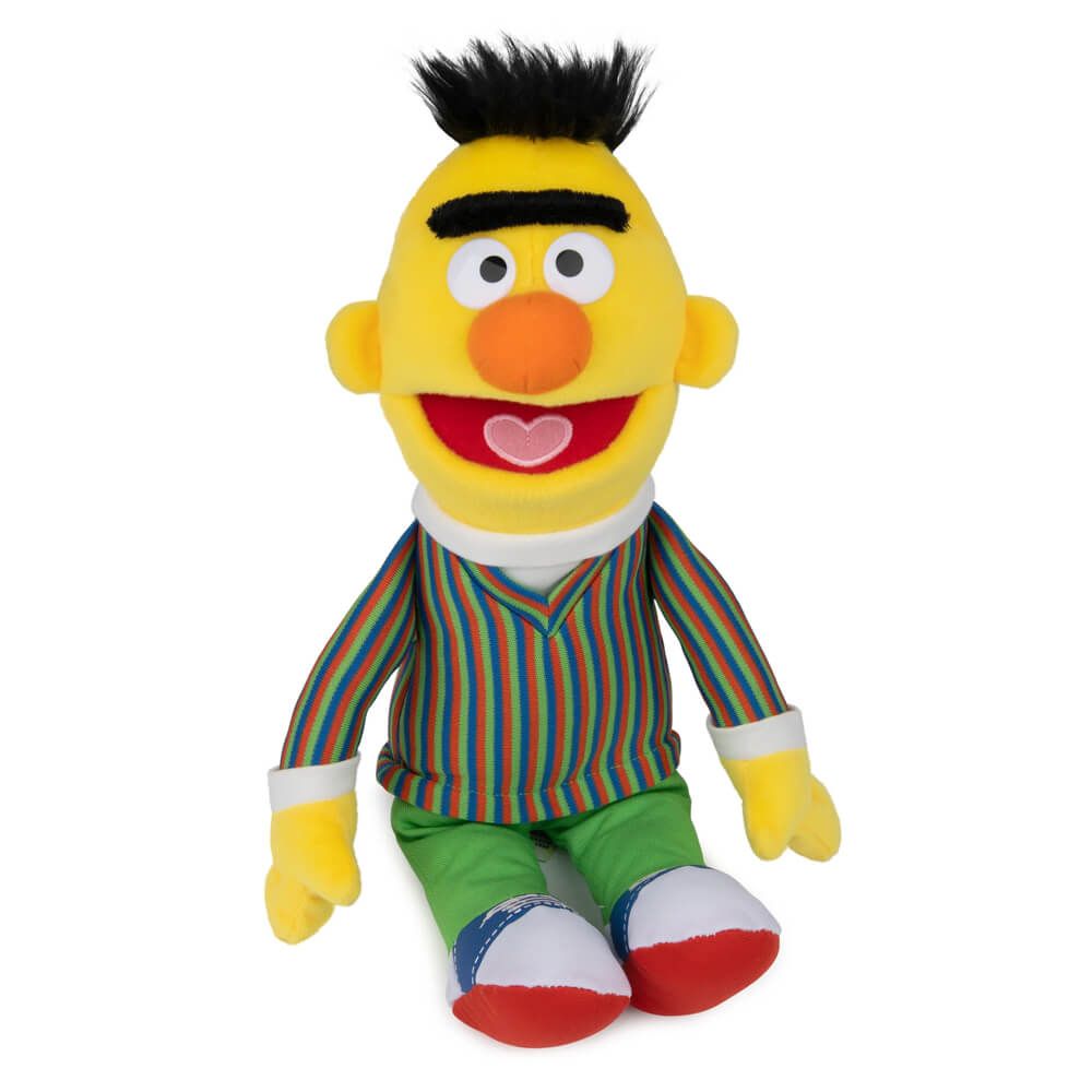 GUND Bert Plush 30cm Soft Sesame Street Character Toy