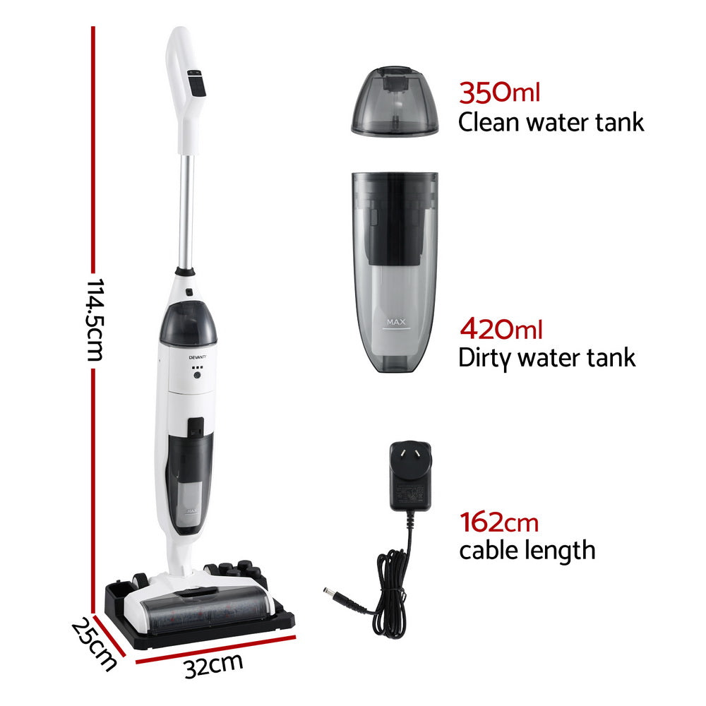Devanti Wet Dry Stick Vacuum Cleaner 200W