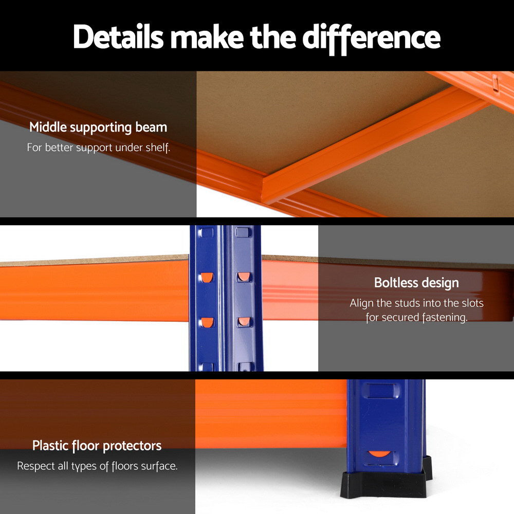 Giantz Garage Shelving Warehouse Rack 2 x 1.8M