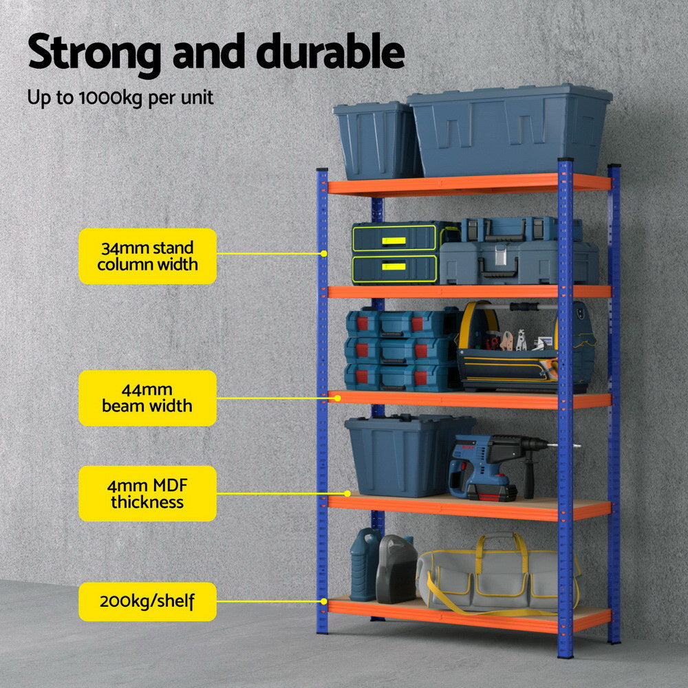 Giantz Garage Shelving Warehouse Rack 3 x 1.8M