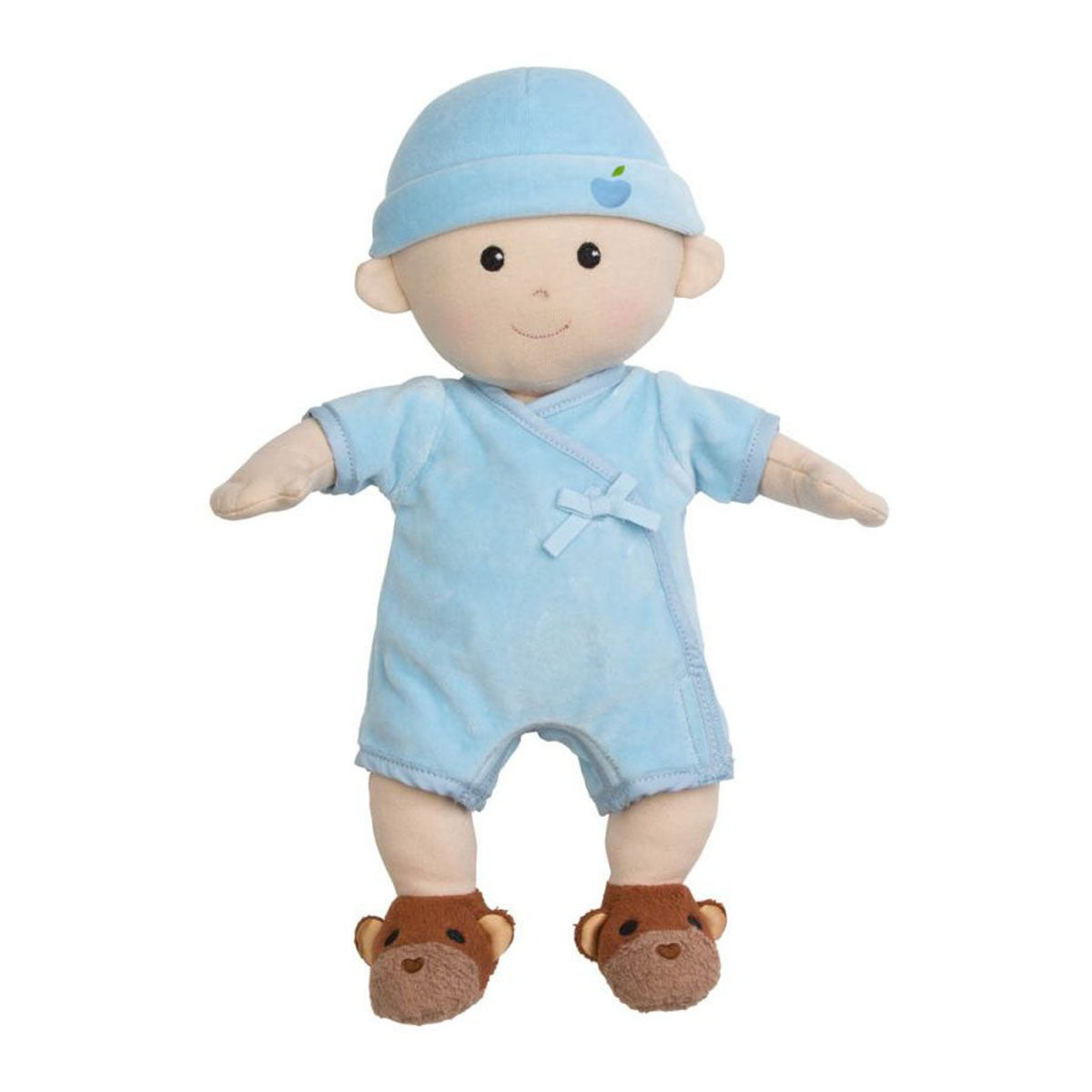 Apple Park Organic Baby Doll Eco-Friendly Plush Toy for Babies