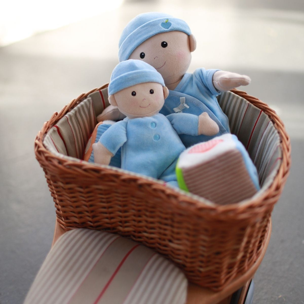 Apple Park Organic Baby Doll Eco-Friendly Plush Toy for Babies