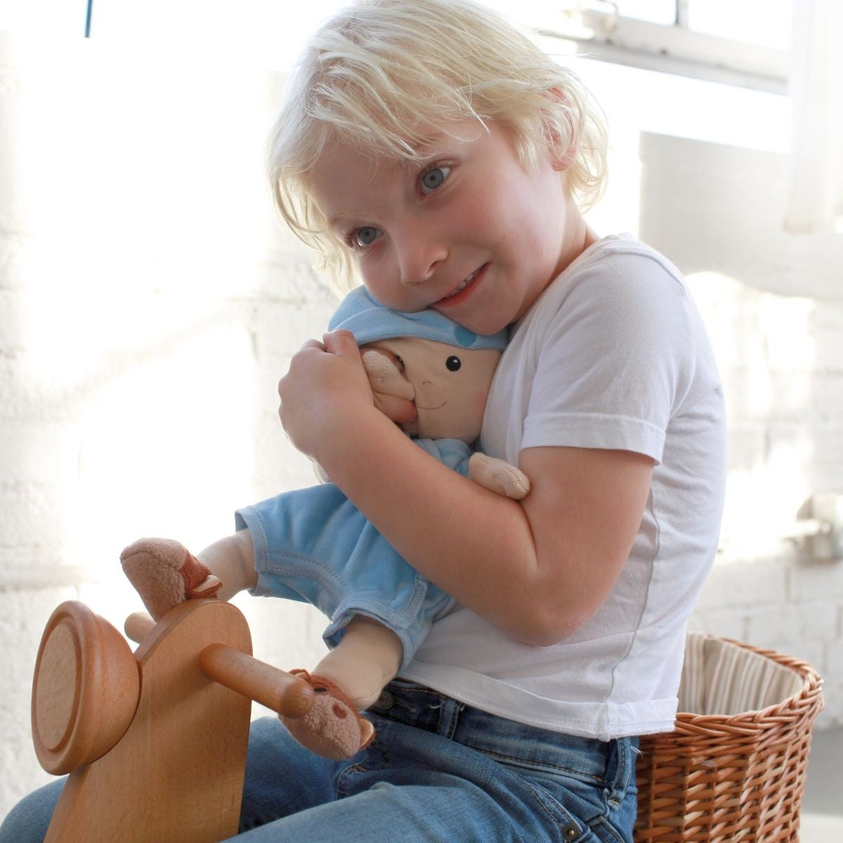 Apple Park Organic Baby Doll Eco-Friendly Plush Toy for Babies