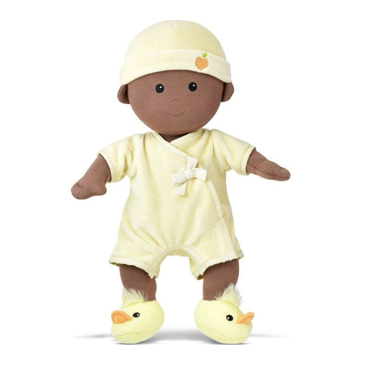 Apple Park Organic Baby Doll Cream Natural Plush Toy