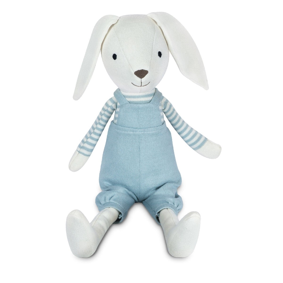 Apple Park Finn Organic Knit Bunny Eco-Friendly Baby Toy