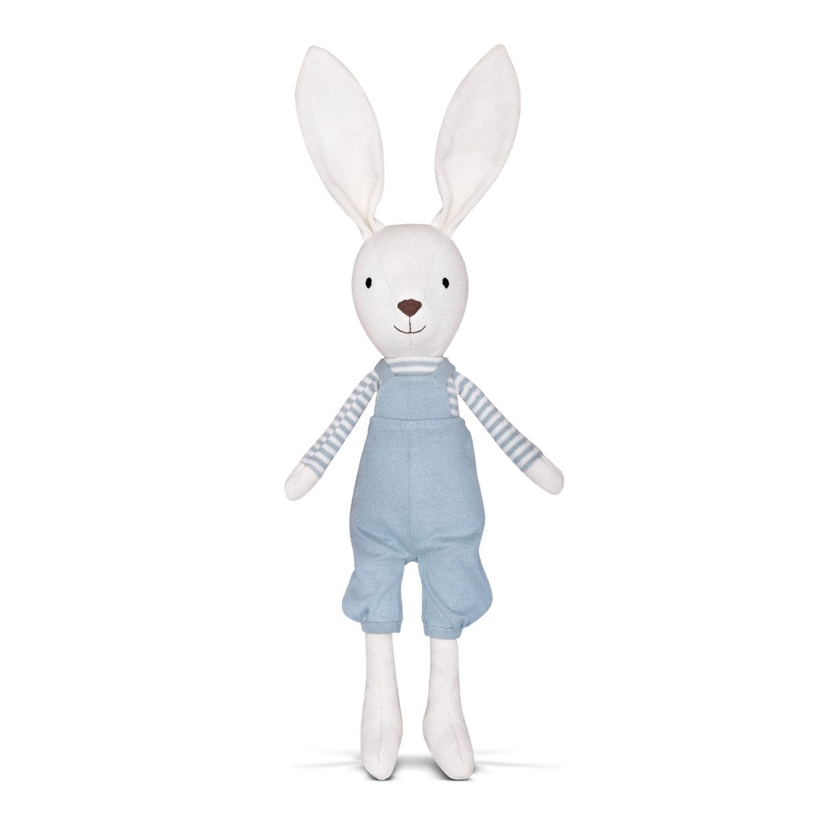 Apple Park Finn Organic Knit Bunny Eco-Friendly Baby Toy