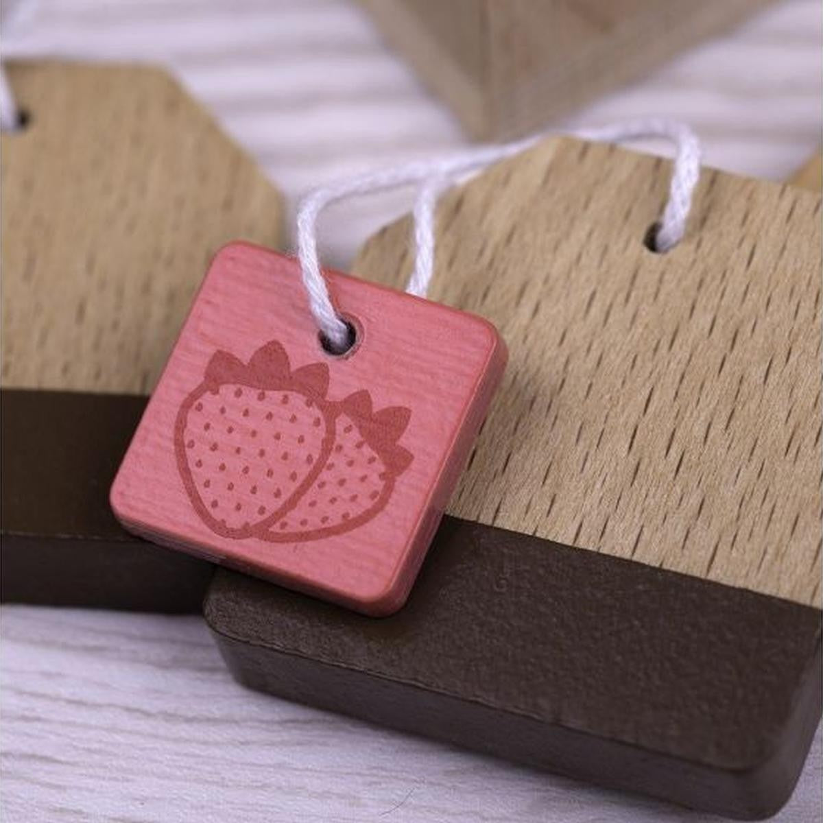 Bigjigs Toys Tea Bags Wooden Pretend Play Tea Set Accessory for Kids