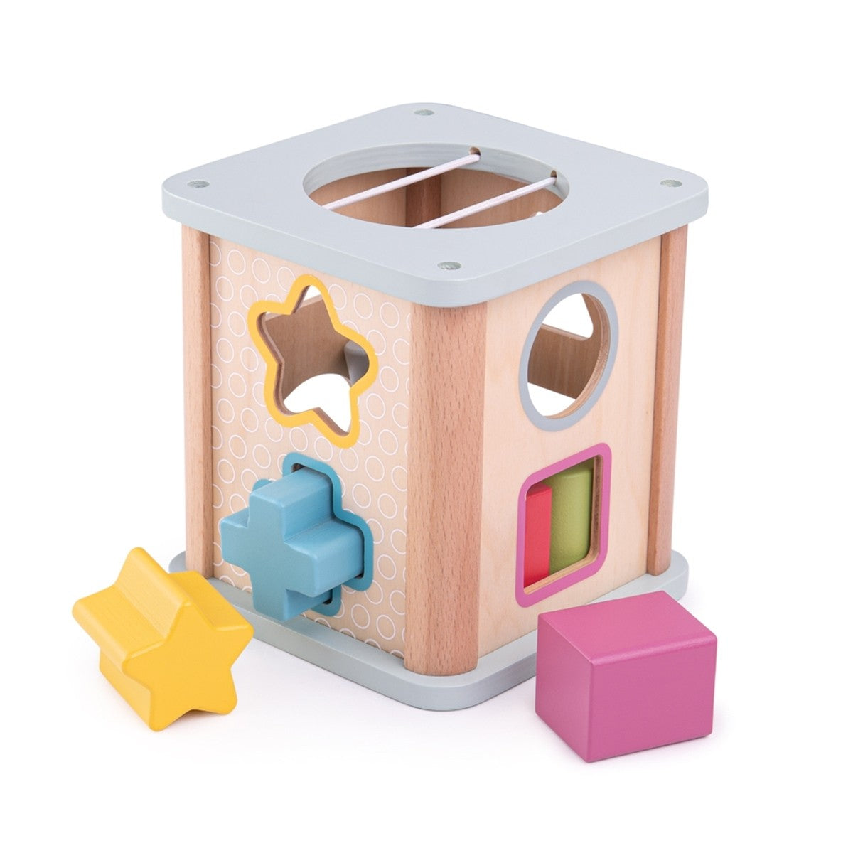 Bigjigs Toys FSC Certified Shape Sorter Wooden Learning Toy