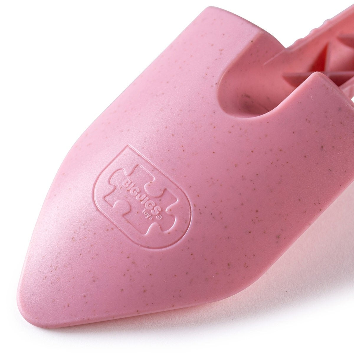 Bigjigs Toys Blush Pink Eco Spade Sustainable Kids’ Garden Tool for Outdoor Exploration