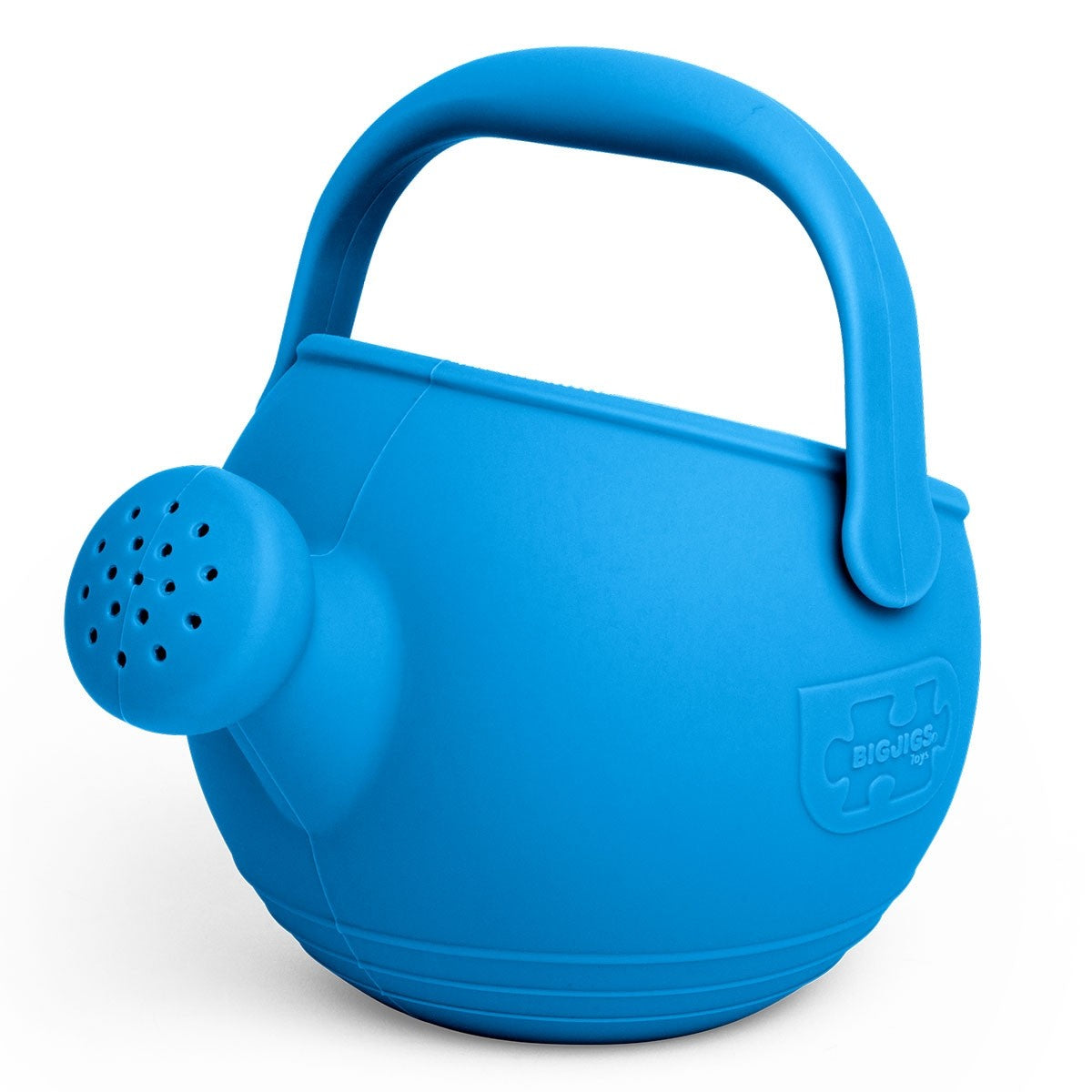Bigjigs Toys Watering Can Garden Watering Pot for Plants Ocean Blue