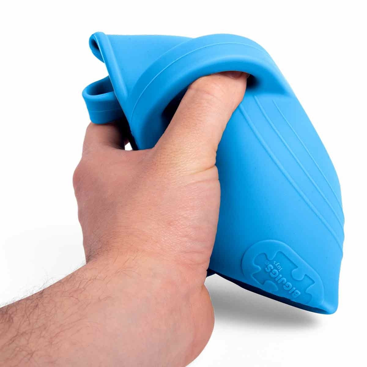 Bigjigs Toys Watering Can Garden Watering Pot for Plants Ocean Blue