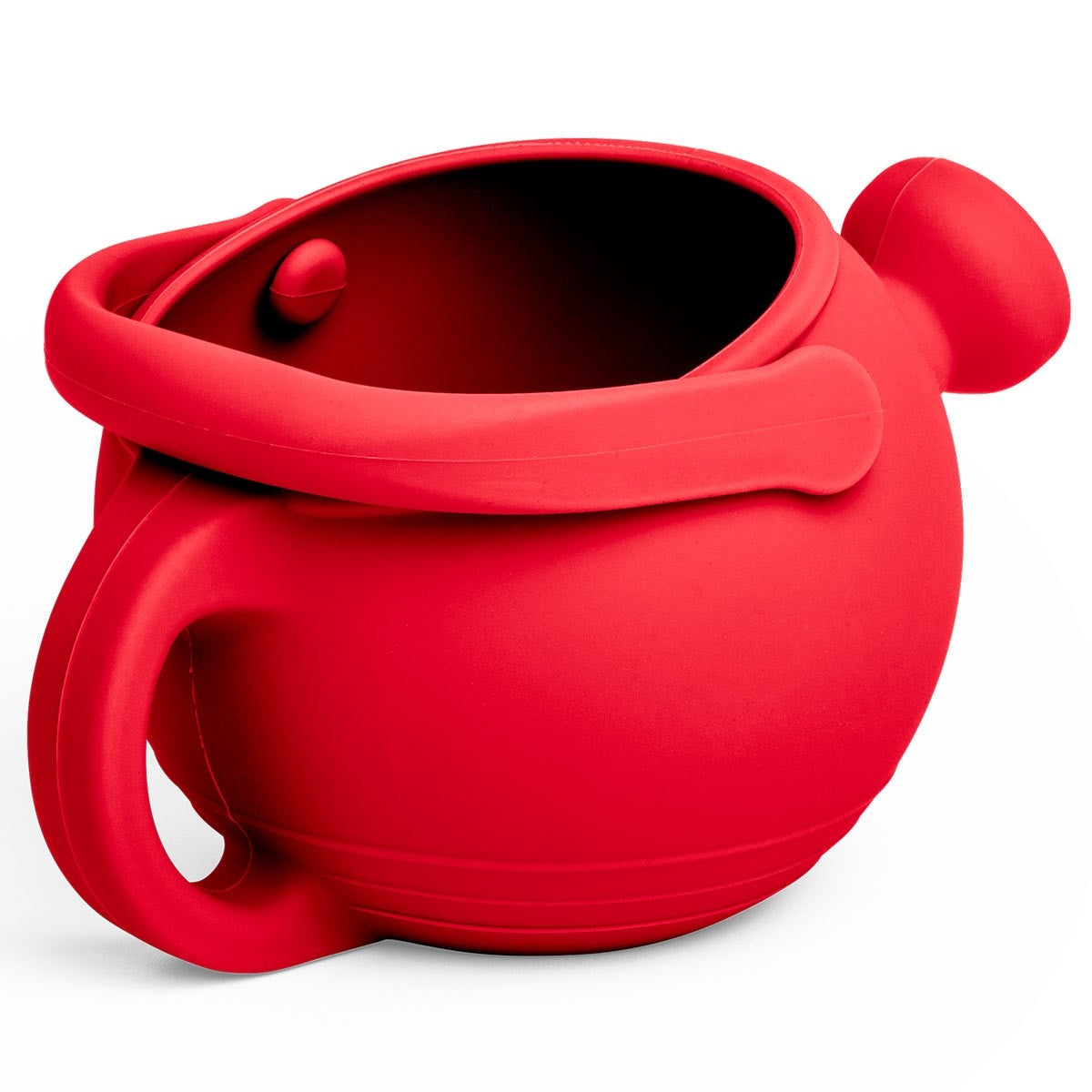 Bigjigs Toys Cherry Red Garden Watering Can Metal Plant Watering Pot for Indoor and Outdoor Use