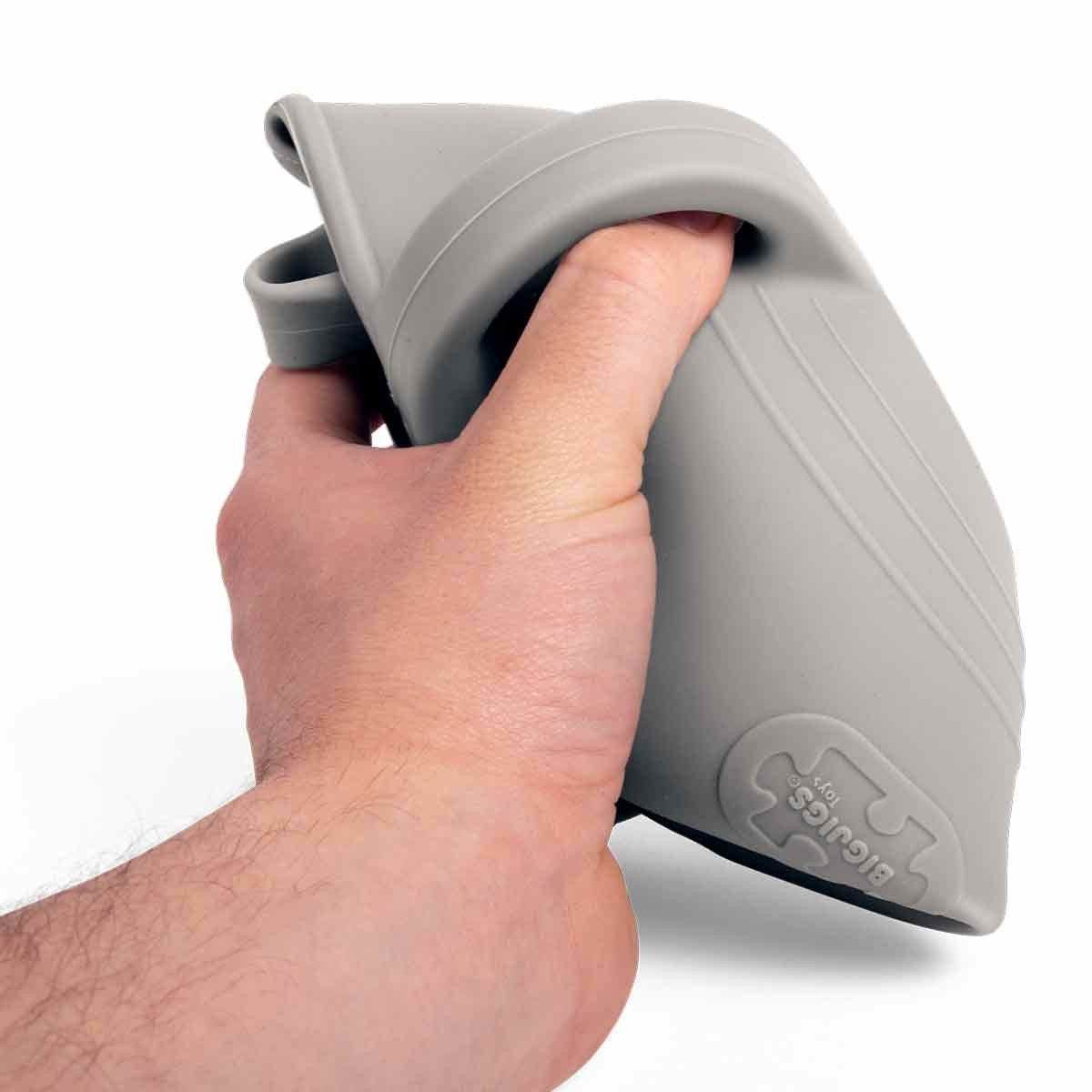 Bigjigs Toys Watering Can Garden Watering Pot for Plants Stone Grey