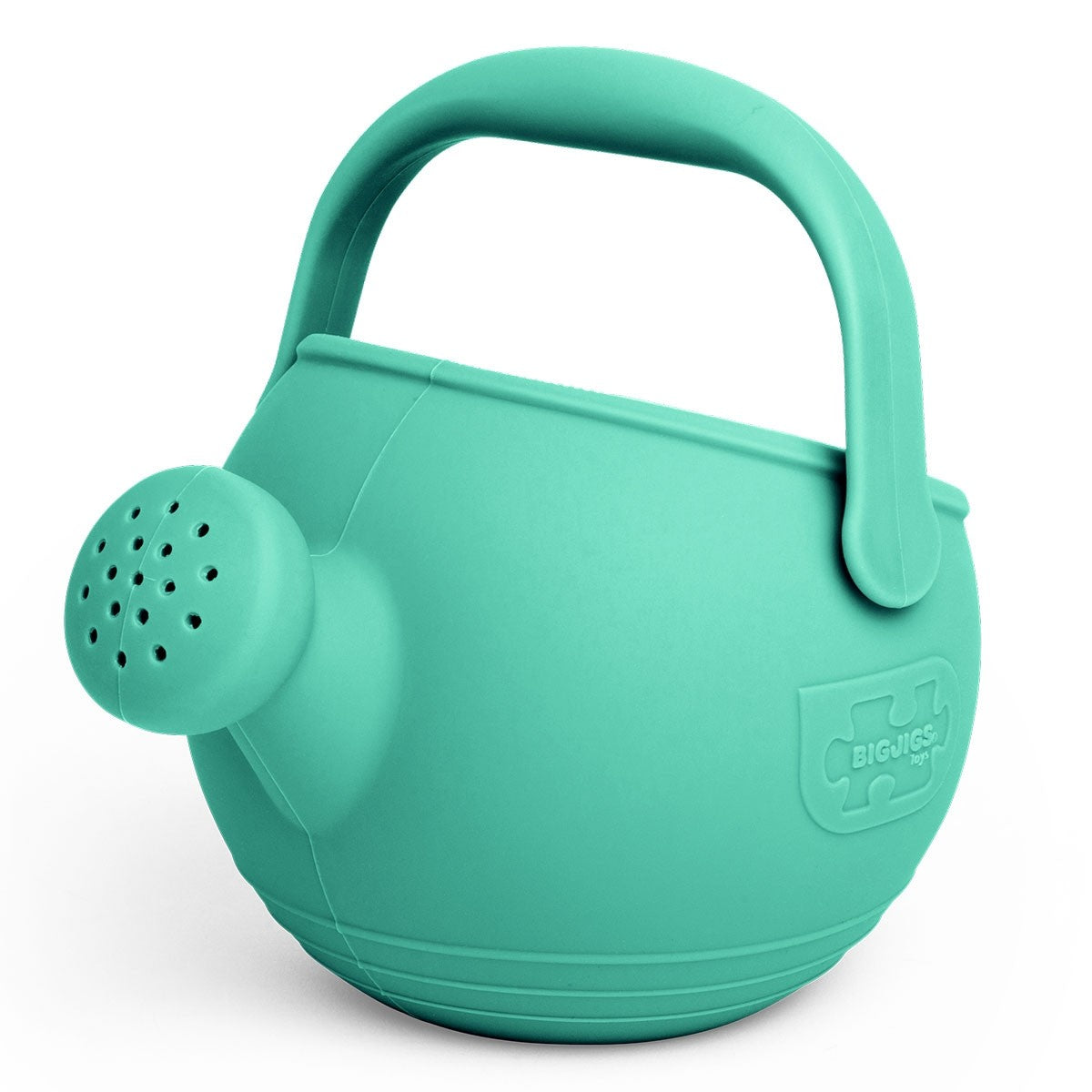 Bigjigs Toys Eggshell Watering Can organic Kids’ Garden Tool for Outdoor Play Green