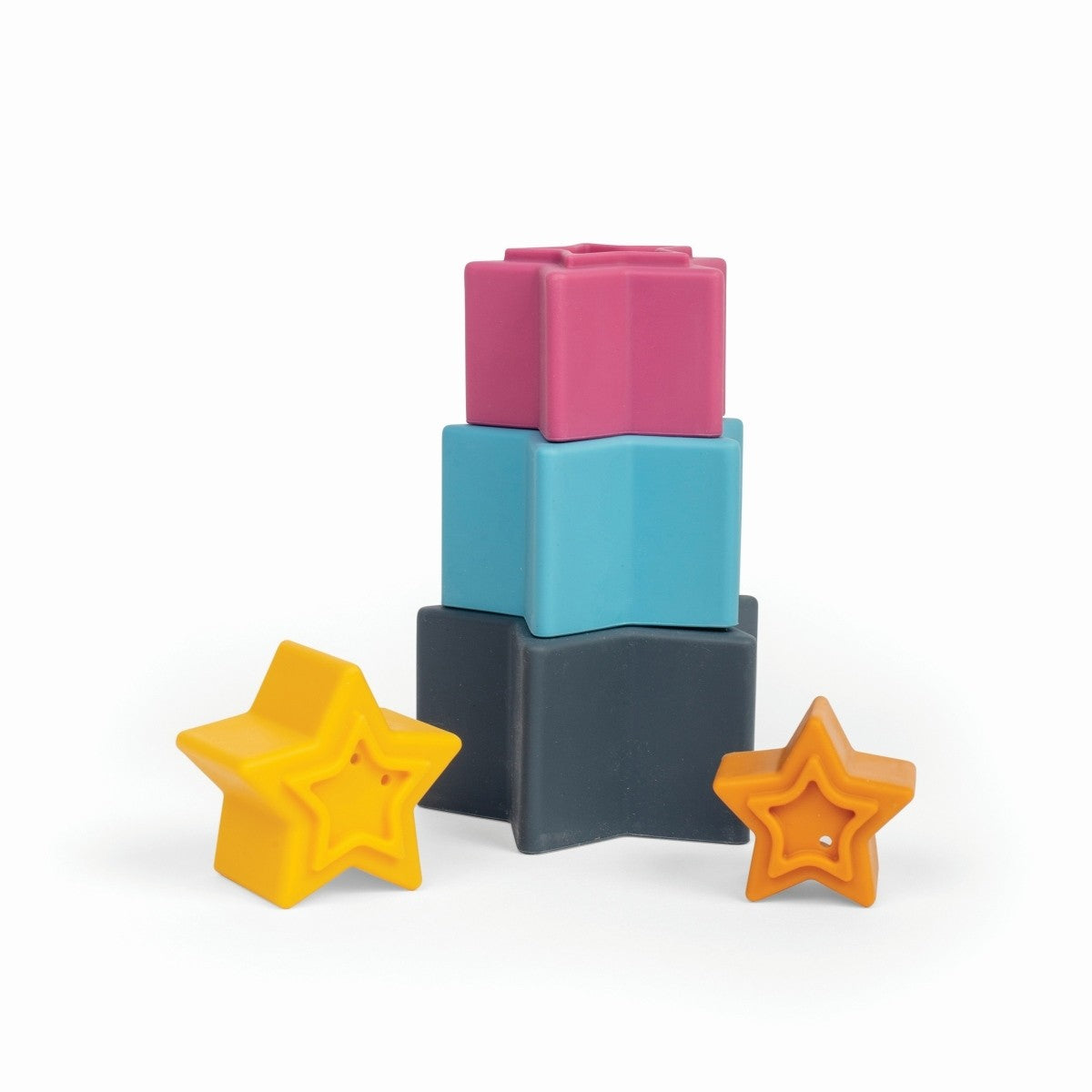 Bigjigs Toys Wooden Shooting Star Shape Sorter for Toddlers